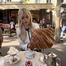Giant Croissant Paris