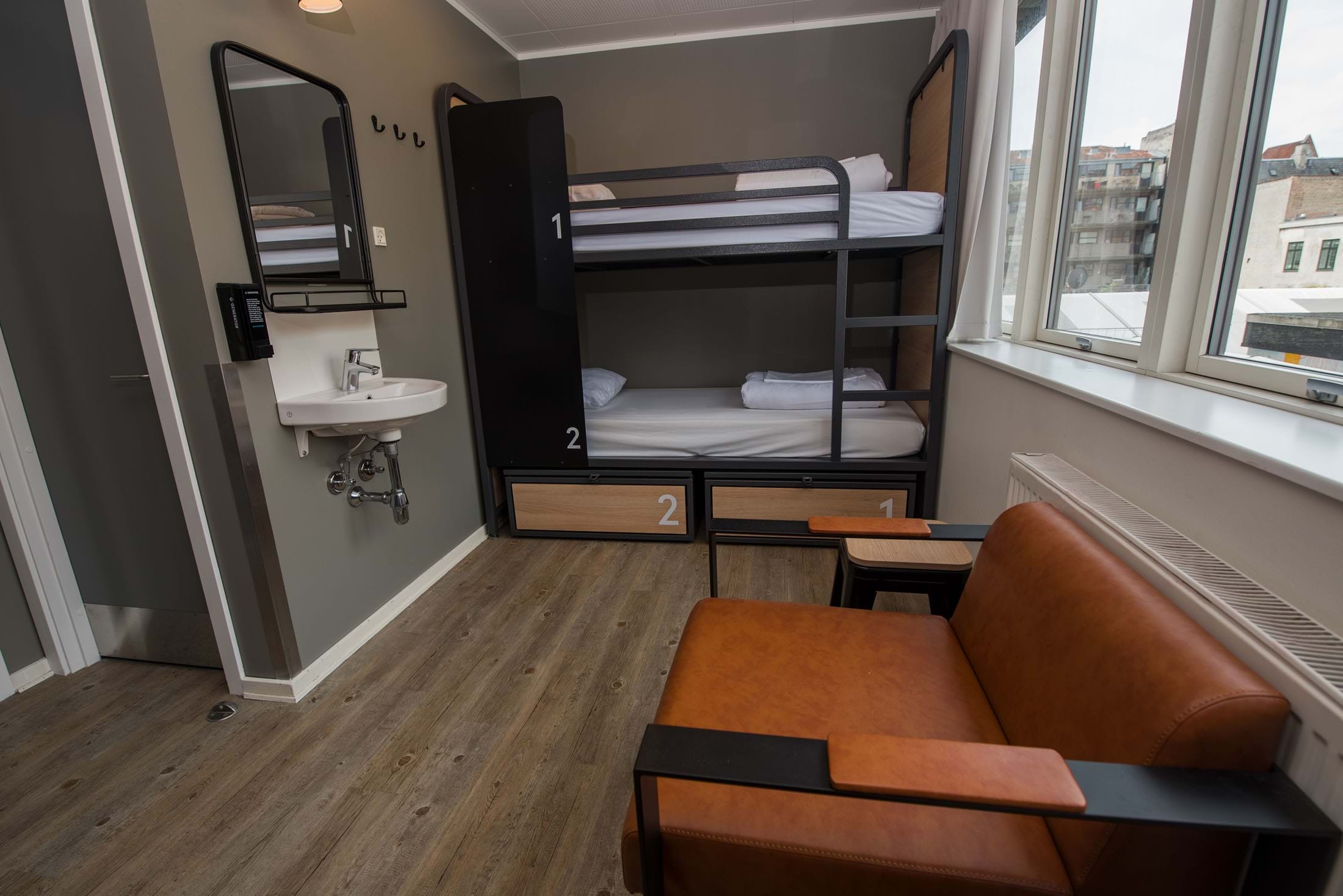 Bed in 4-bed Dorm