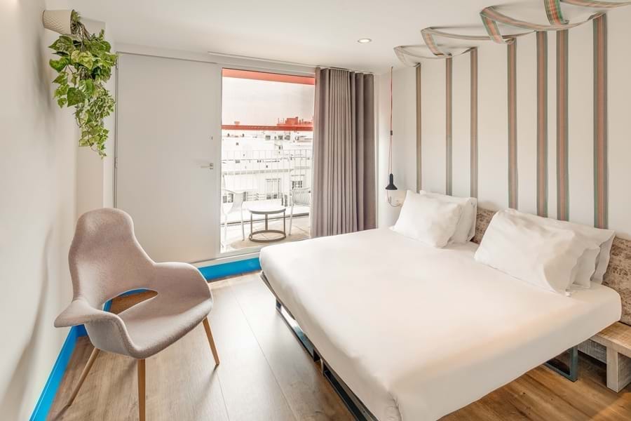 Deluxe kamer met kingsize bed