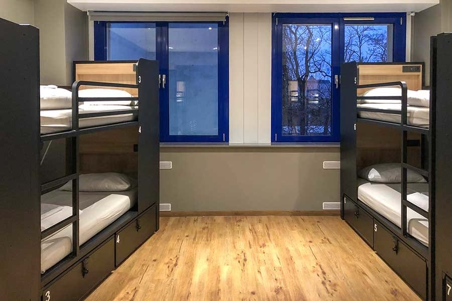 Private 14-bed Room –&#160;Shared Bathrooms