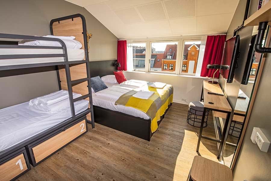 Chambre familiale pour 4&#160;personnes