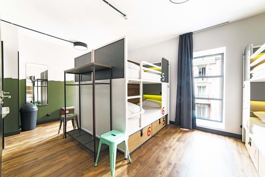 Bed in 8-bed Dorm